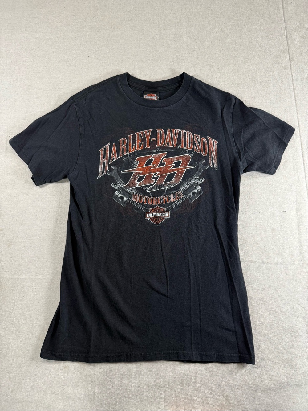 Harley-Davidson HD Motorcycles Shirt Chicago Illinois Y2K Grunge Bikercore